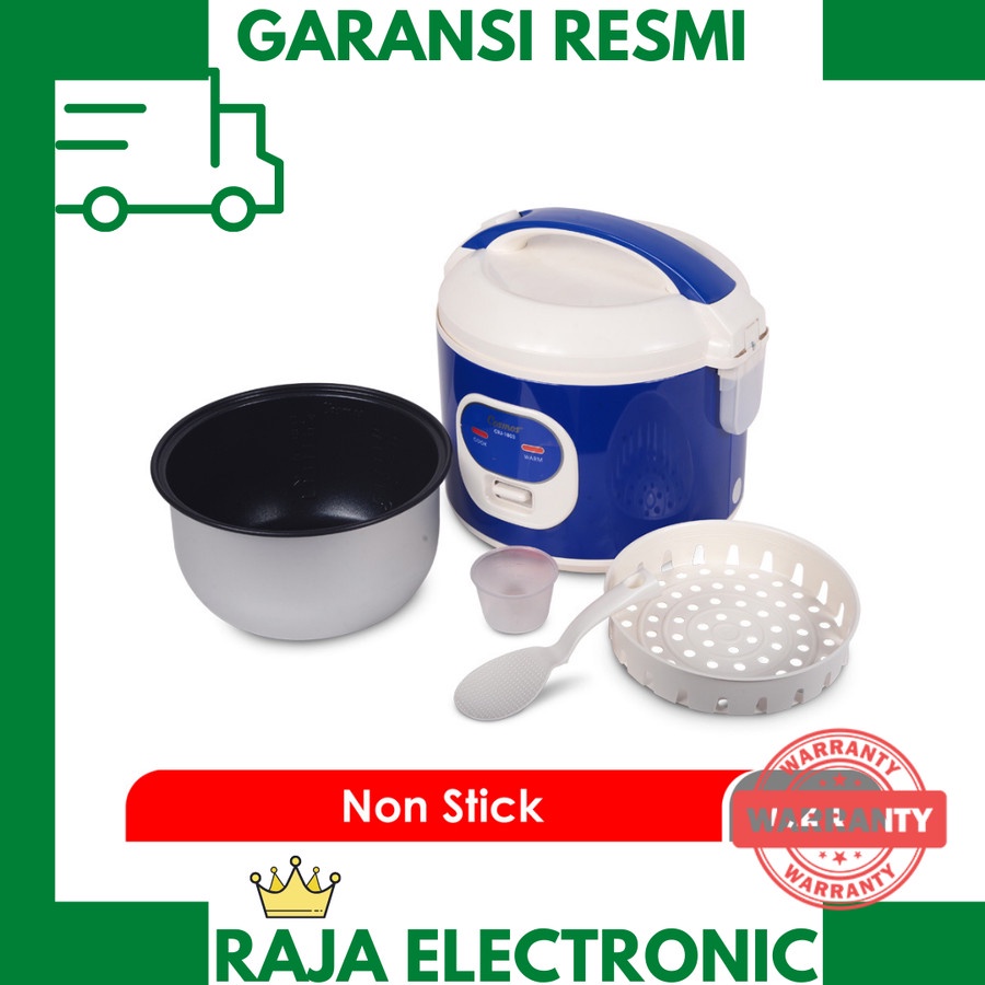 Cosmos 1803 CRJ - Magic Com 1,2 Liter - Rice Cooker - Magic Com
