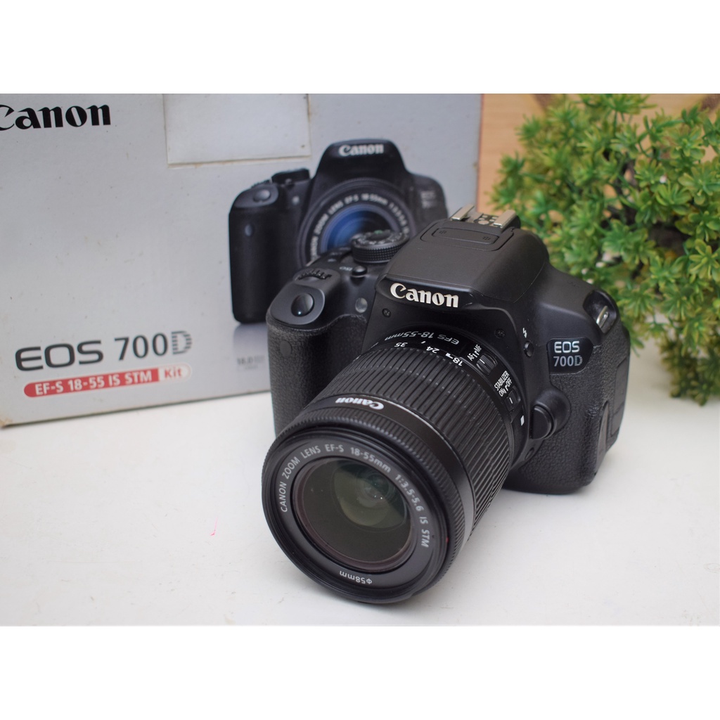 Kamera DSLR Canon Eos 700D Fulset Bekas