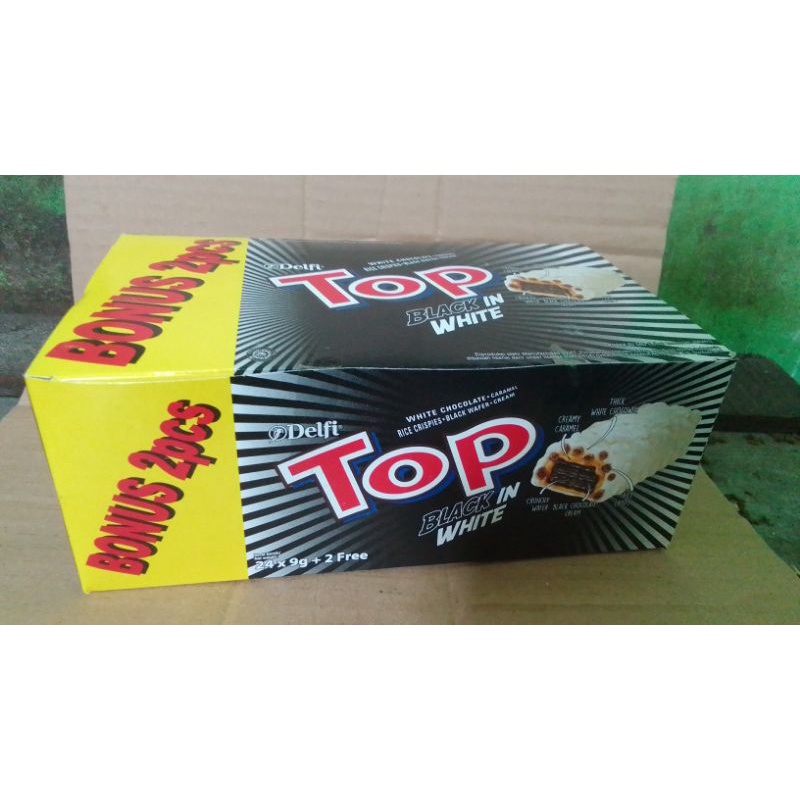

wafer top rasa black & white bonus 2