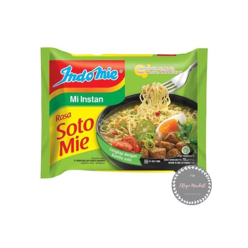 Mie Instant Mi Indomie All Varian 1pcs + Bubble