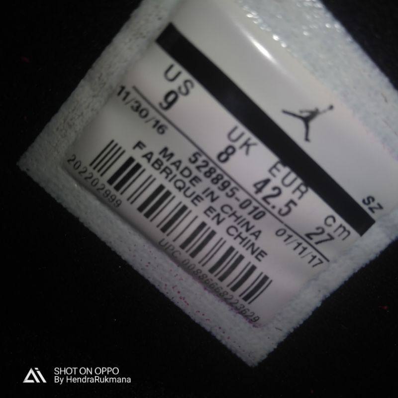 Sepatu Jordan 11 Retro Low BARONS, Air Jordan