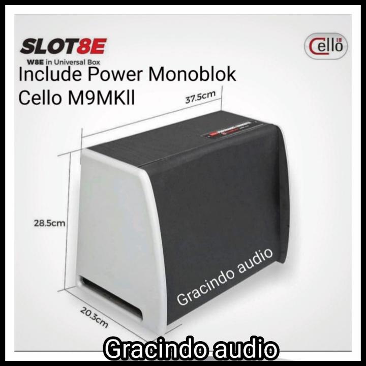 Subwoofer Cello Slot 8 Aktif