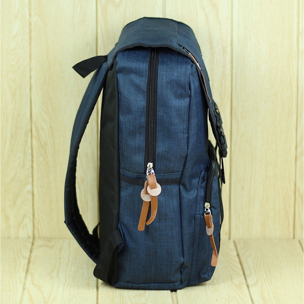 Tas Punggung Anelo Tancepan Biru Navy Keren Pria Wanita Back Pack Kece