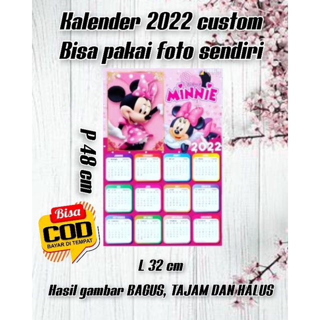

KALENDER 2022 | CUSTOM BISA PAKAI FOTO SENDIRI