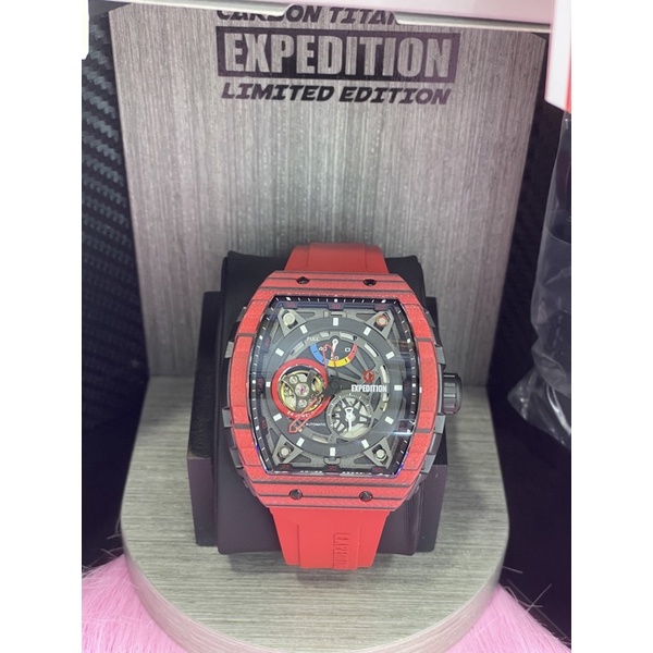 expedition e6782m carbon titanium limitied edition pria new