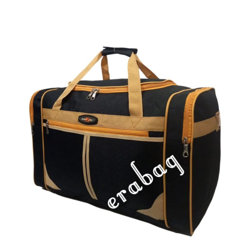 Tas Pakaian Travel Bag Jumbo Hitam SPORTEX Selempang Jinjing 0202