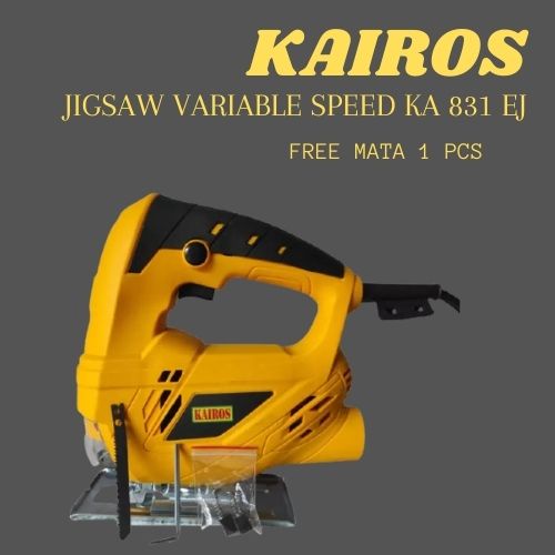 PROMO SHOPPE MAZSEHH !! MESIN GERGAJI UKIR KAYU GERGAJI TRIPLEK ELECTRIC JIGSAW YUKIDO TERMURAH DAN TERLARIS FREE MATA 5 PCS