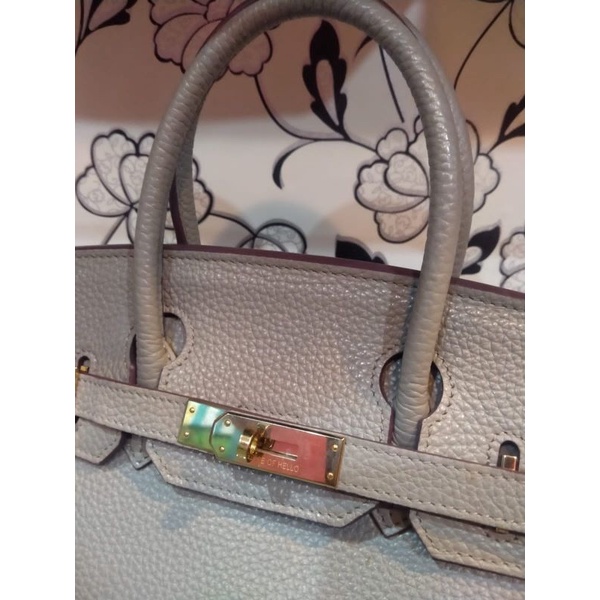 tas wanita seken house of hello i'm not hermes second branded handbag preloved