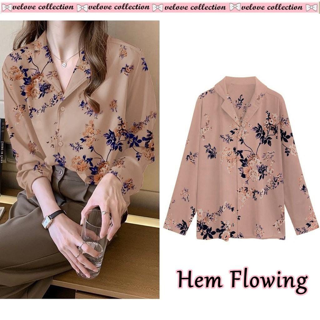 A10 Hem flowing silky matt katun silk premium ld 106cm pj 60cm dpn kancing hidup