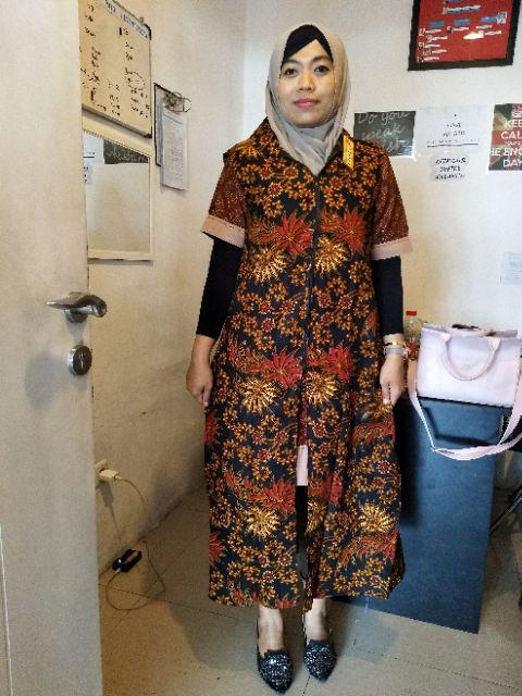 Outer Batik Sogan Murah Solo