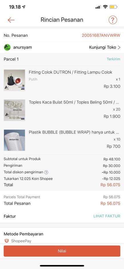 Toples Kaca Bulat 50ml / Toples Beling 50ml / Toples 50ml Kaca
