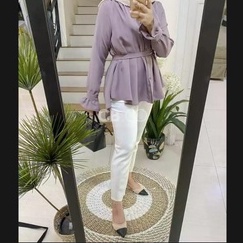 BLOUSE MIRA / BLOUSE TERBARU / Korean Blouse Baju Atasan Wanita Mira