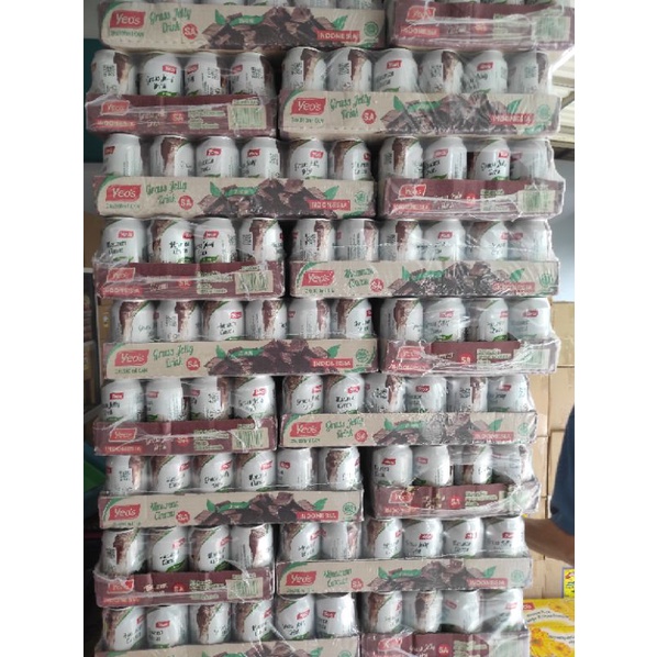 

minuman kaleng cincau YEOS 300ml isi 24 kaleng