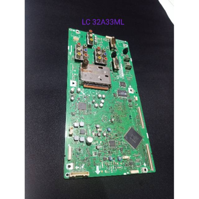 MB TV LCD SHARP LC 32A33ML MAINBOARD 32A33 LC 32A33 ML