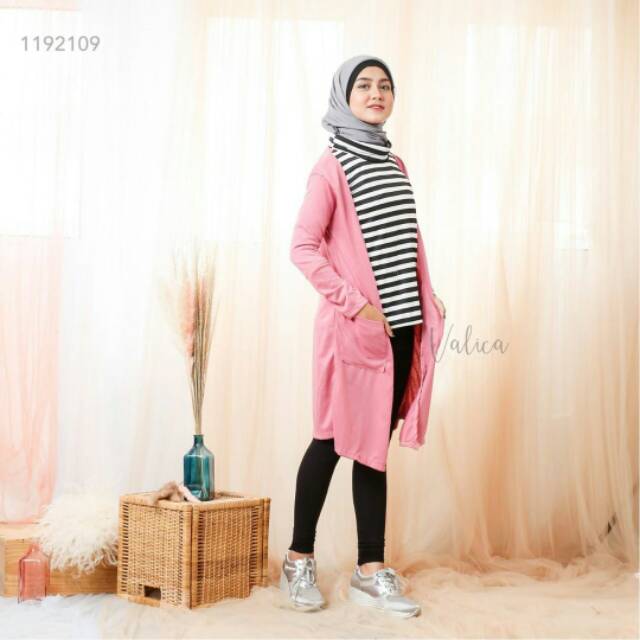 NAOUMI  CARDIGAN ~ CARDI+ DALAM AN MENYATU