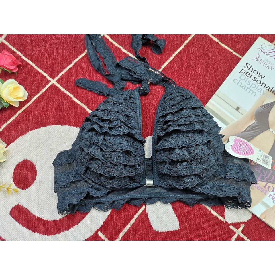 Bra / Bh  wanita 364 busa tipis ada kawat, kancing magnet kain lembut size 32-36