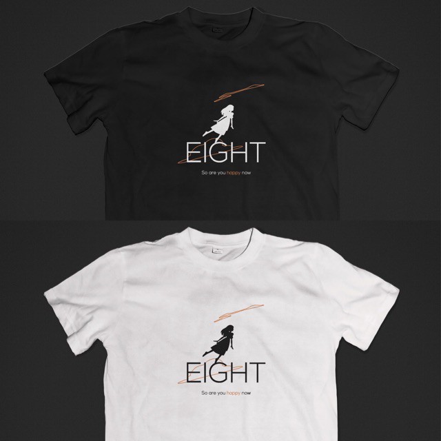 Tshirt IU Eight ft Suga Lee Ji Eun Korean Premium