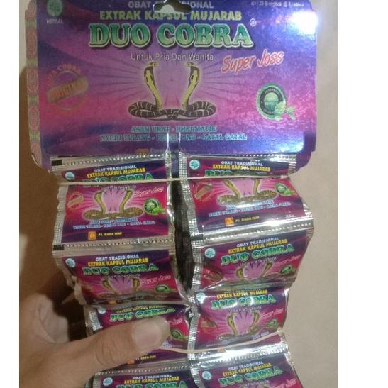 

[PROMO TZ058] DUO COBRA kpsul Original Harga Murah