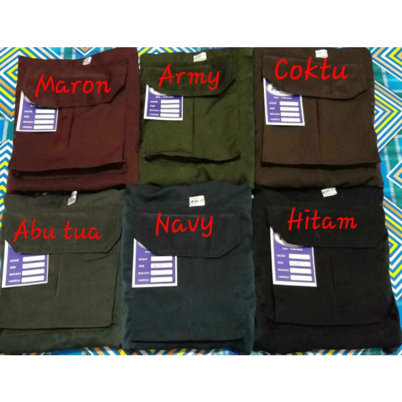 SIRWAL ATAQY KSP (SAKU 4) DEWASA |CELANA PRIA |FASHION MUSLIM