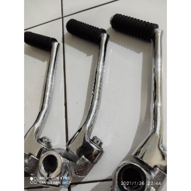 selahan kick stater rx king new chrome