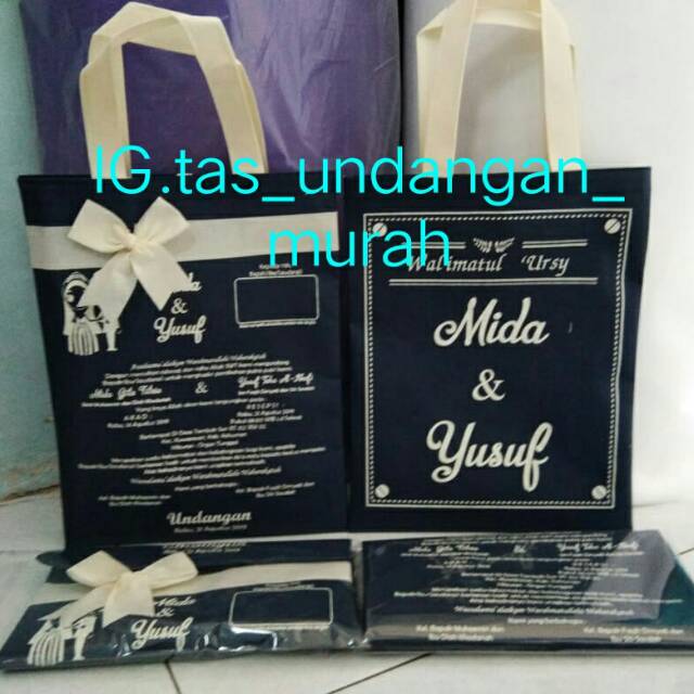 

undangan pita polosss