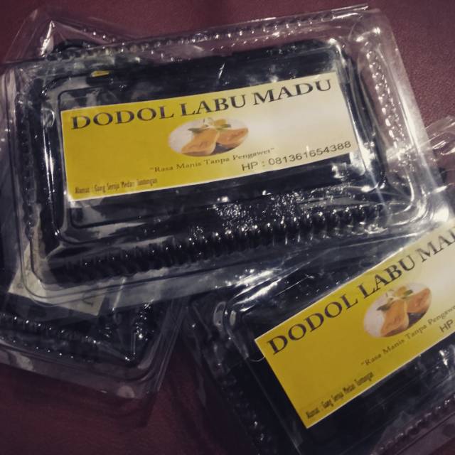

Dodol labu madu