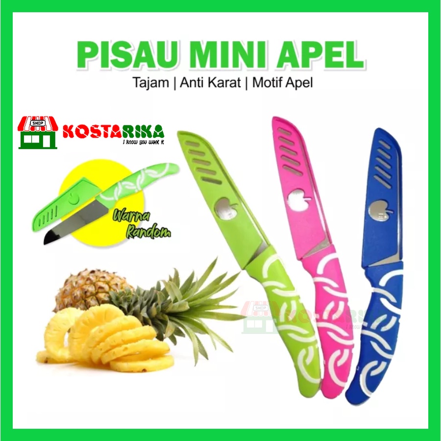 Pisau Buah Motif Sarung Pisau Buah Stainless Steel