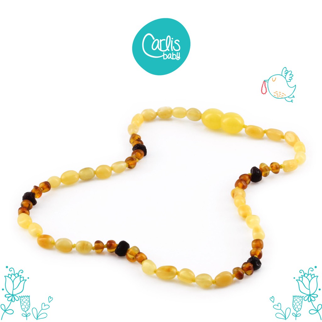 CE157 Kalung Amber Tumbuh Gigi Bayi By Carlis Baby