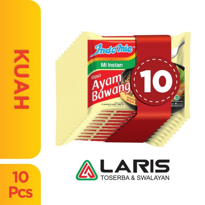 

10 Pcs - Indomie Kuah Ayam Bawang