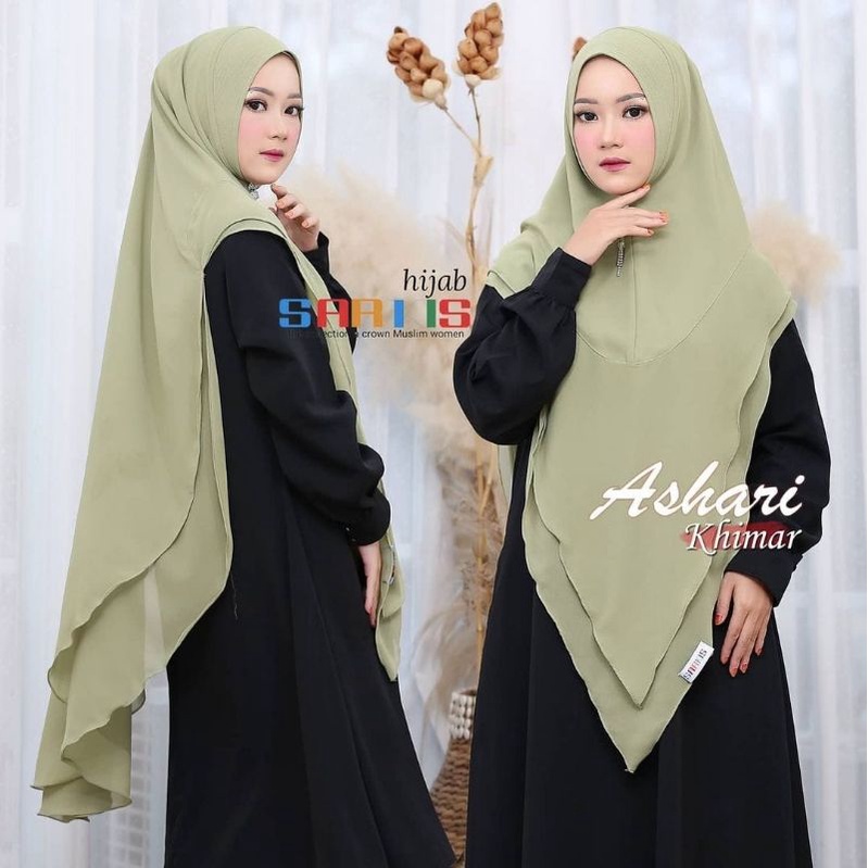 DMC | KHIMAR / HIJAB SYAR'I ASHARI By SARKIS