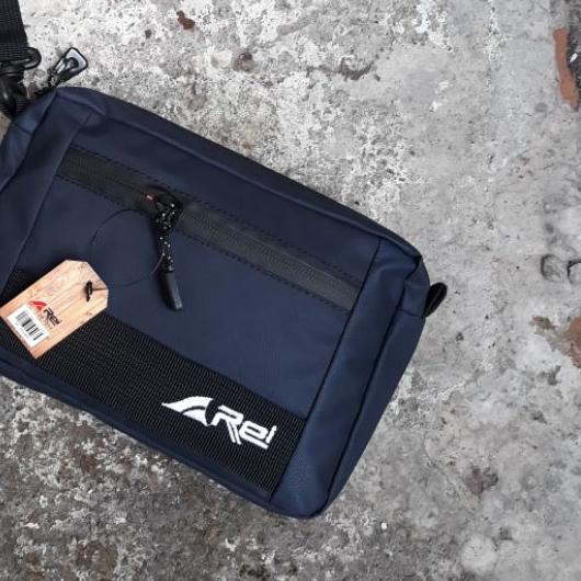 ☑ Clutch Pria Hand Bag Pria Wanita AREI Anti Air Pouch Tas Tangan Tas Selempang Pria Rei Noris Water