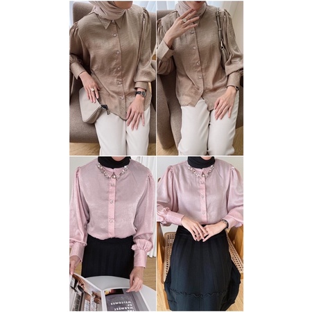 EDNA SHIRT / Daily shirt / Kemeja Puffy