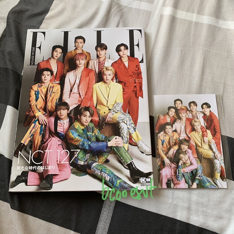 NCT127 elle japan magazine(inc. limited postcard)