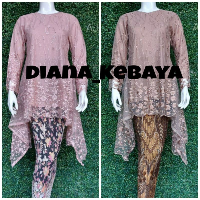 Setelan Kebaya Rinjani Tile / Kebaya / Kebaya Modern / Baju Kebaya Modern / Kebaya Kondangan / Atasa