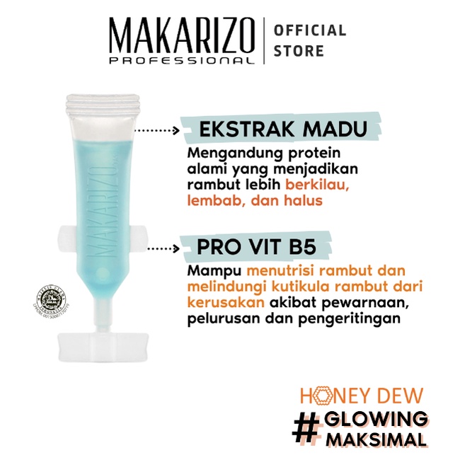 Makarizo Honey Dew Restructuring Serum isi 5