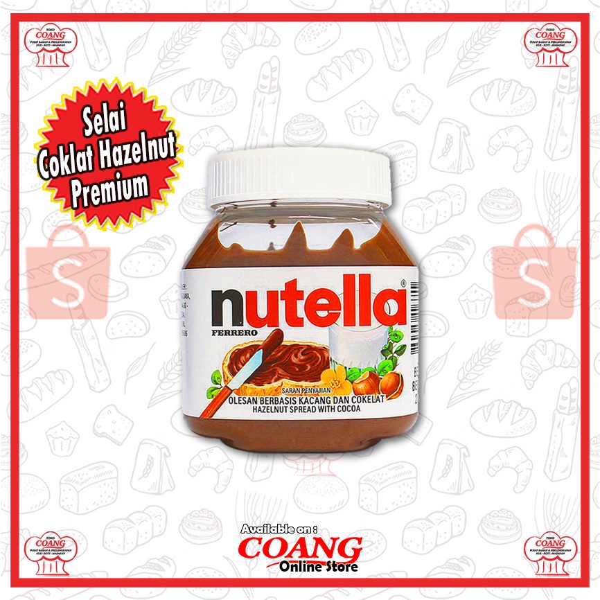 

NUTELLA 200 GR - SELAI RASA COKELAT HAZELNUT