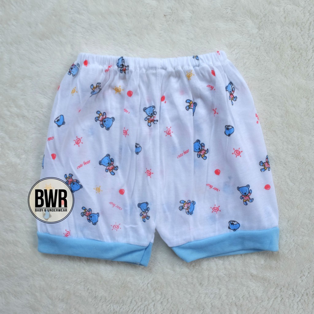 [ 6pc ] Celana DANIEL PUTIH Pendek [ II C14 - D14 ] Celana Pendek Anak Jumbo Putih - Bwr