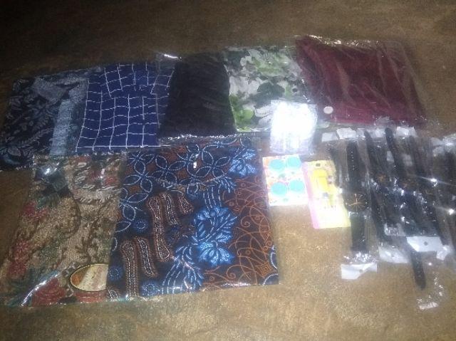 Kemeja Batik Pria Blarak Biru