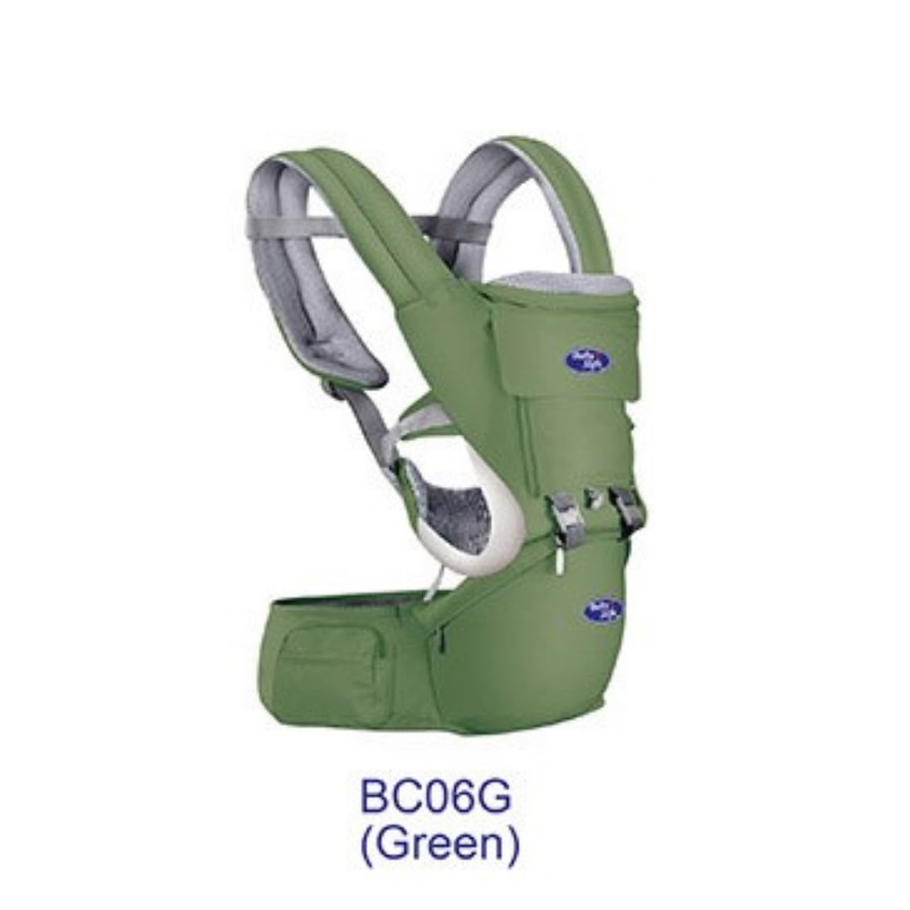 Baby Safe Hip Seat BC006 Green Gendongan Bayi