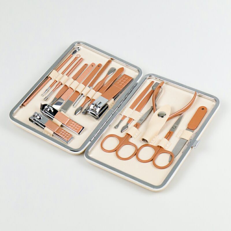 Set Gunting Kuku Manicure Pedicure Nail Art 18 Pcs Biutte. co zjq-18