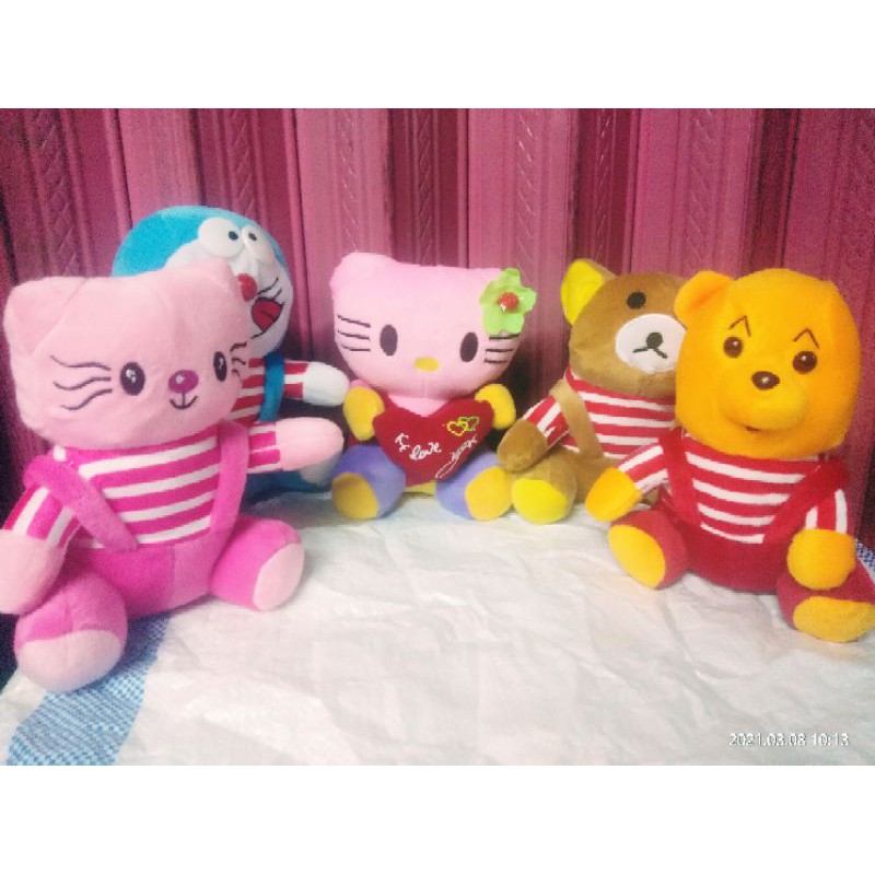 Boneka animal baju belang size S