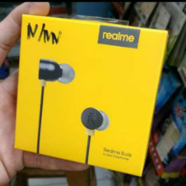 headset REALME +mic headset RMA101 +mic handsfree REALME MANTAP