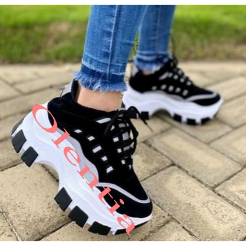 Sepatu Wanita Sepatu Sneaker webing UB 55