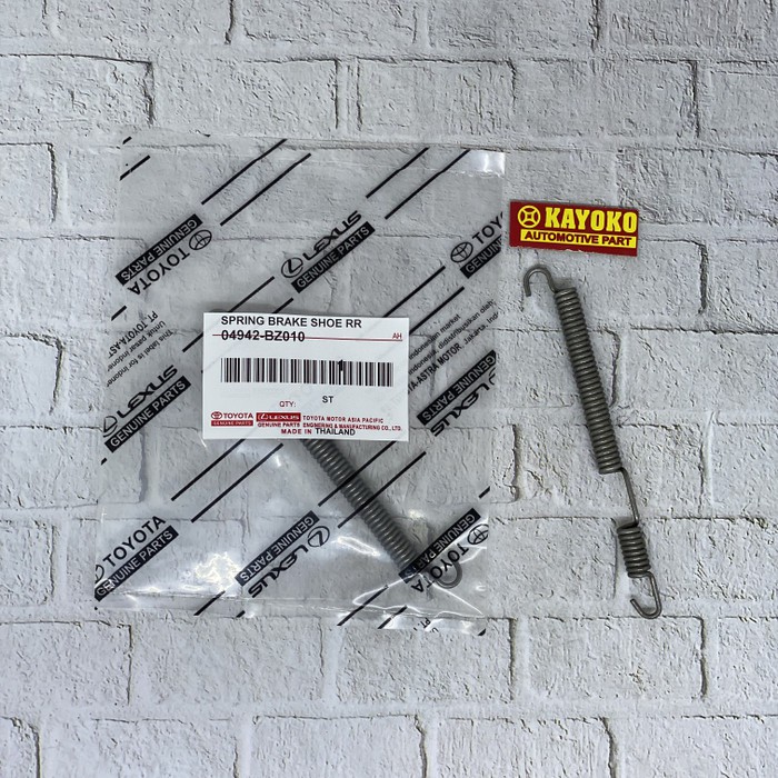 PER REM BELAKANG- SPRING BRAKE SHOE REAR AVANZA/XENIA