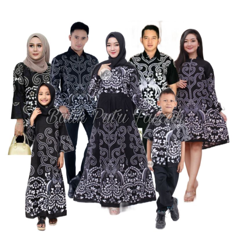 GROSIR DROPSHIP Couple Batik terbaru Baju Batik seragam kantor dan keluarga kondangan nikahan 557478