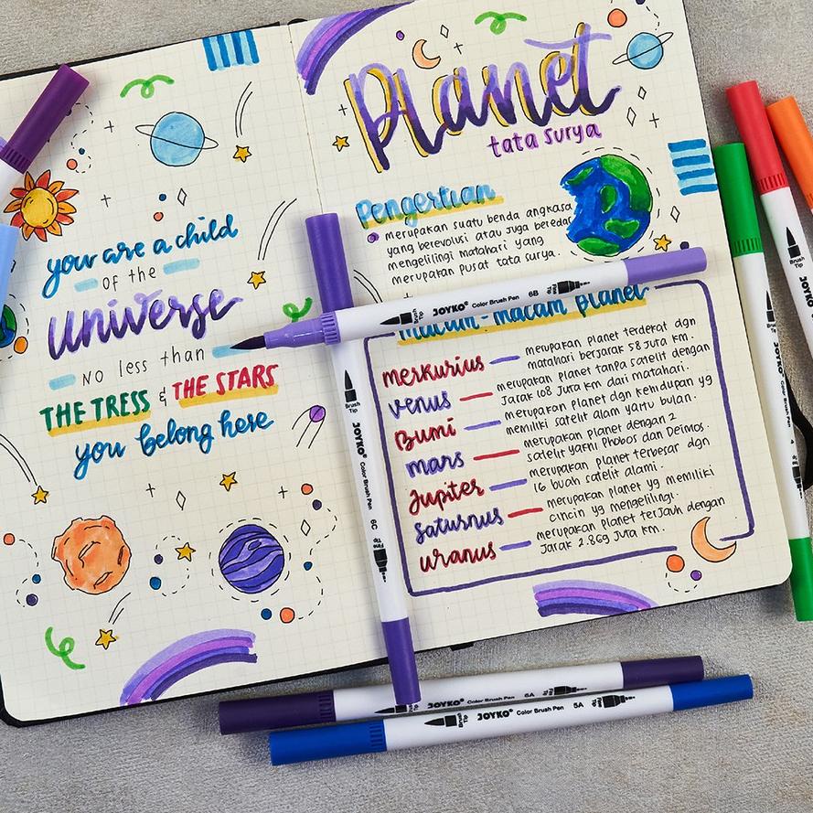 

New - Notebook Buku Tulis Catatan Diary Agenda Joyko Hard Cover