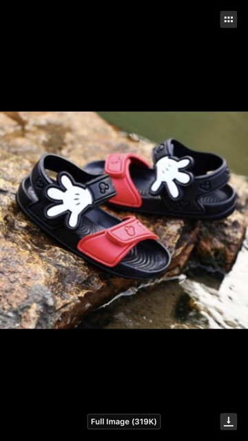 Sepatu sandal anak cewe cowo batman spiderman mickey