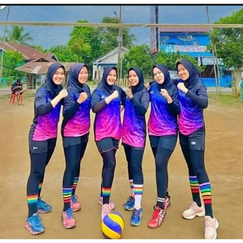 Baju Dan Setelan Jersey Voli / Badminton / Costum Futsal