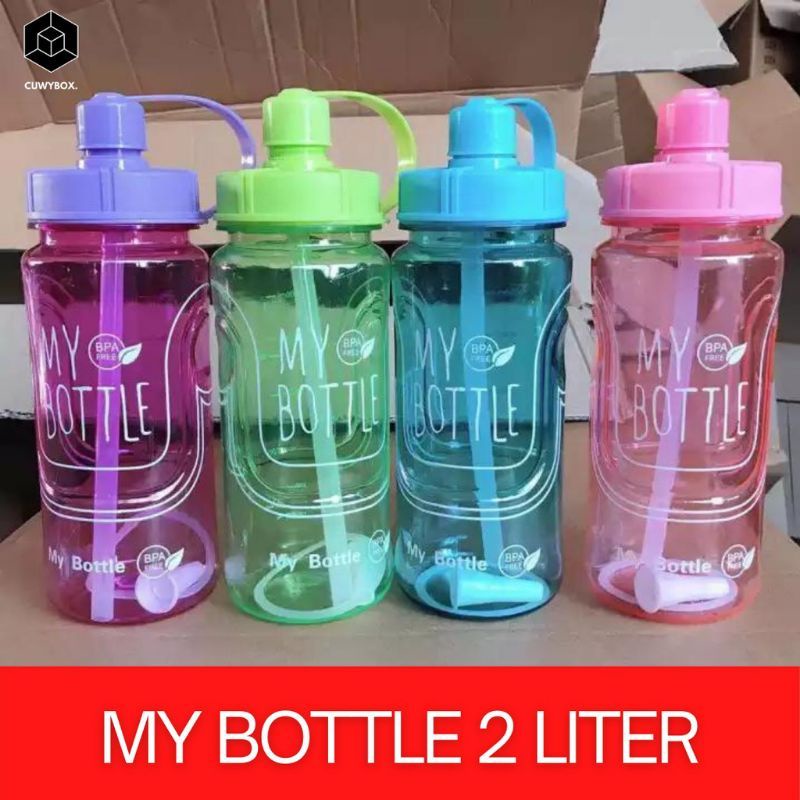 MY BOTTLE JUMBO / BOTOL AIR MINUM 2 liter