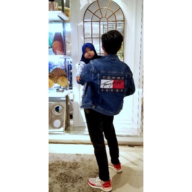 Tommy hilfiger denim jacket bigflag